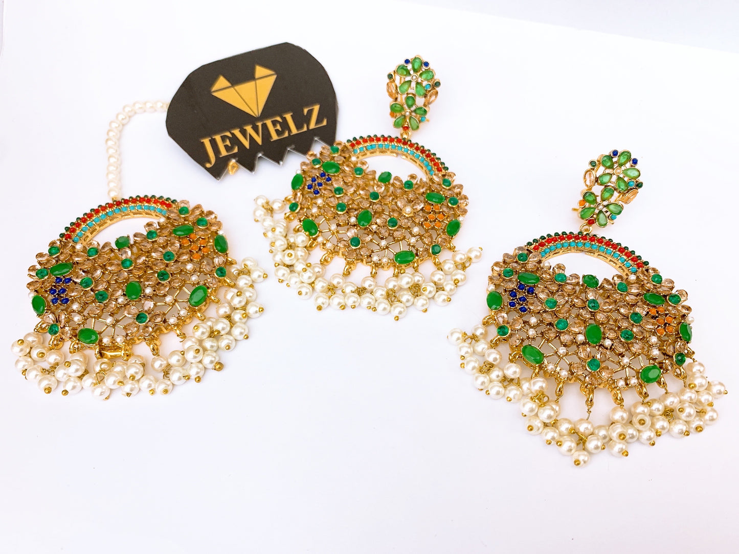 Earring+Bindi