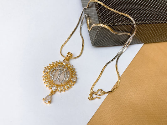 Calligraphy locket