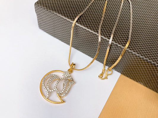 Calligraphy locket