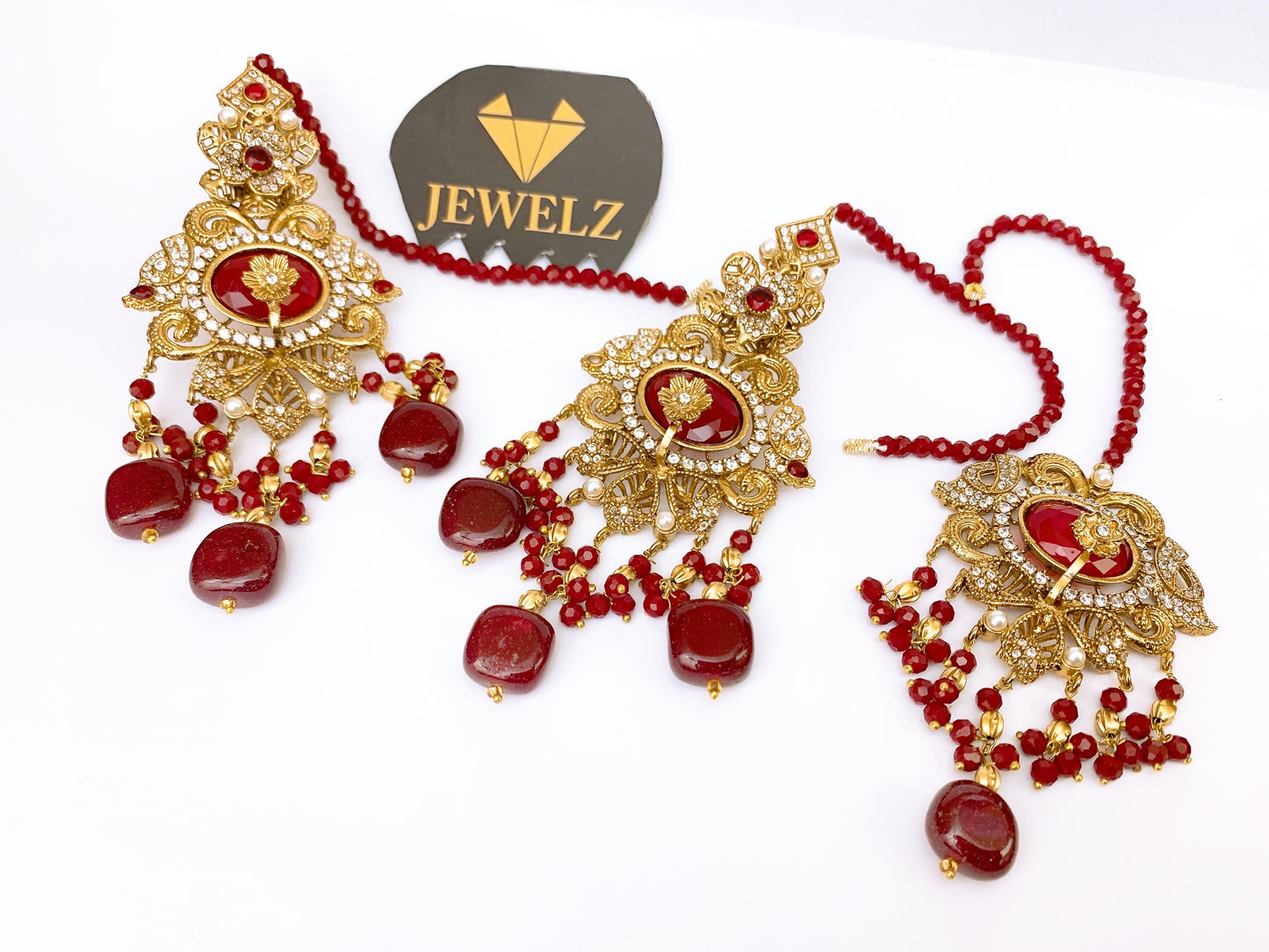 Earring+Bindi