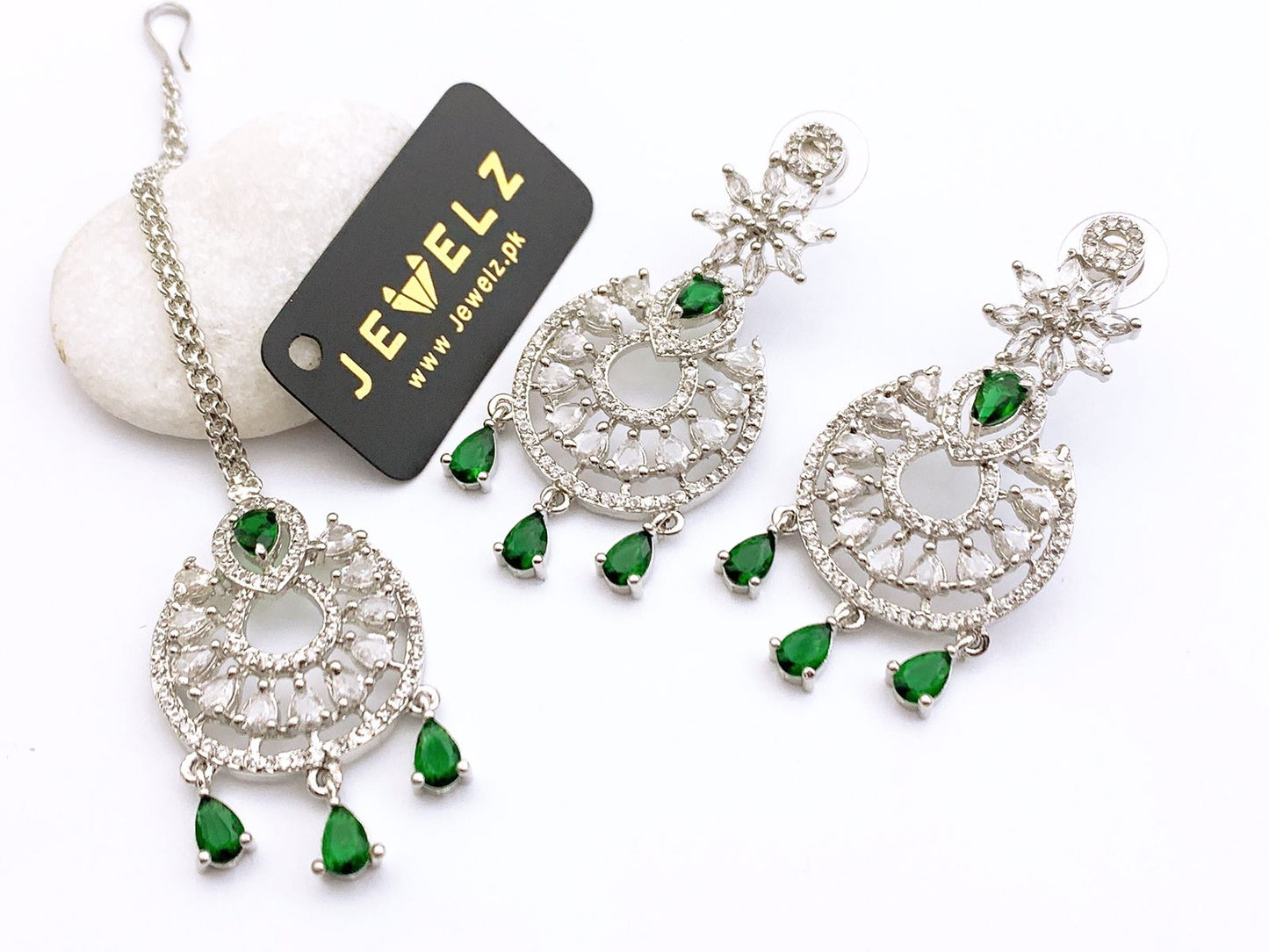 Earrings With Bindiya