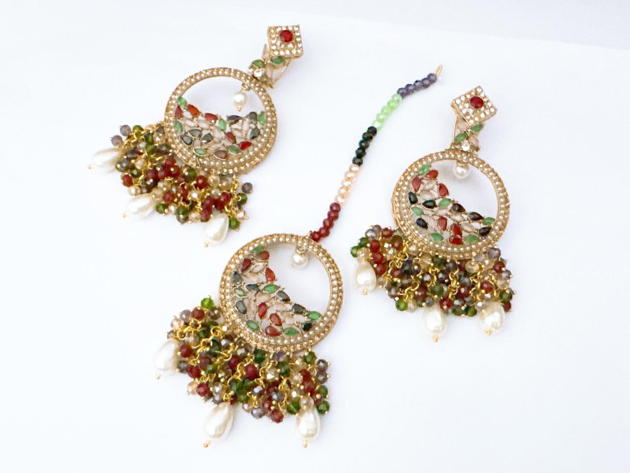 Earrings&Bindiya